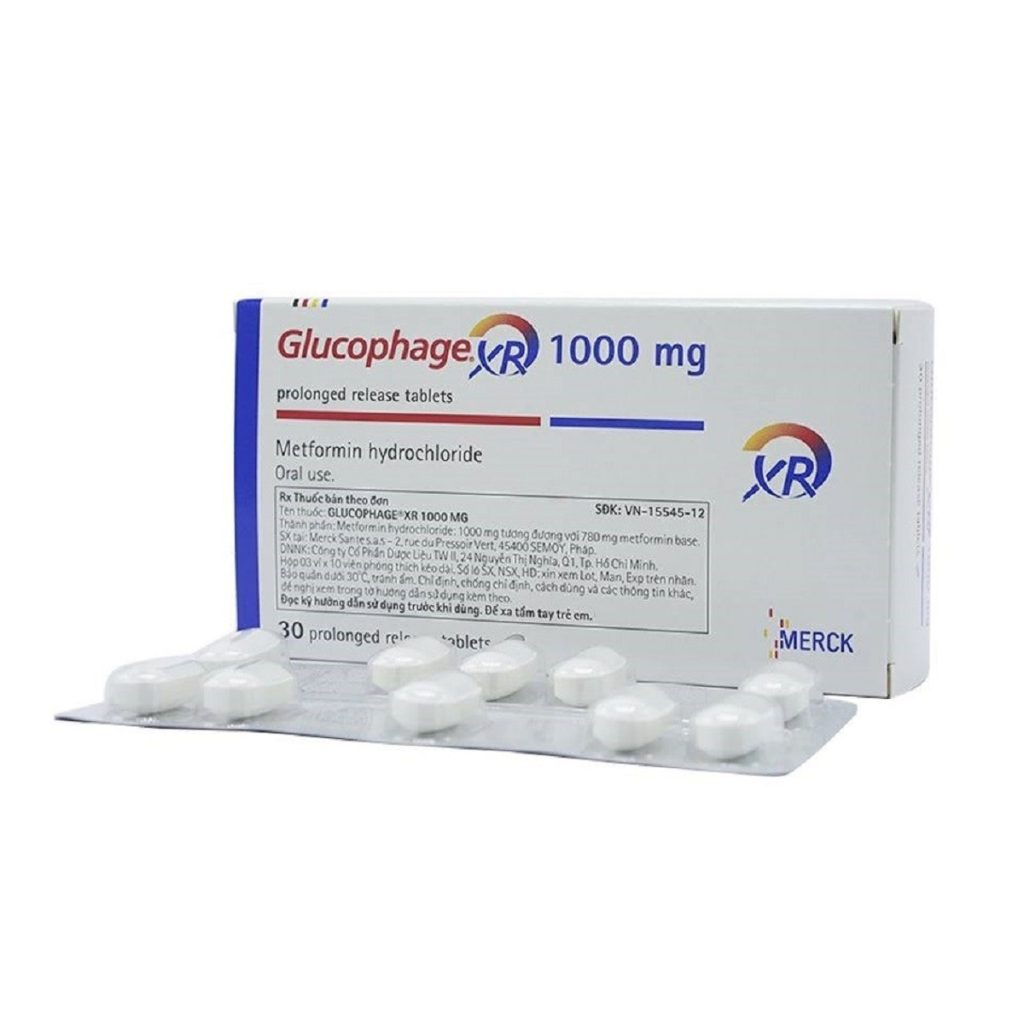 Thuốc Glucophage XR