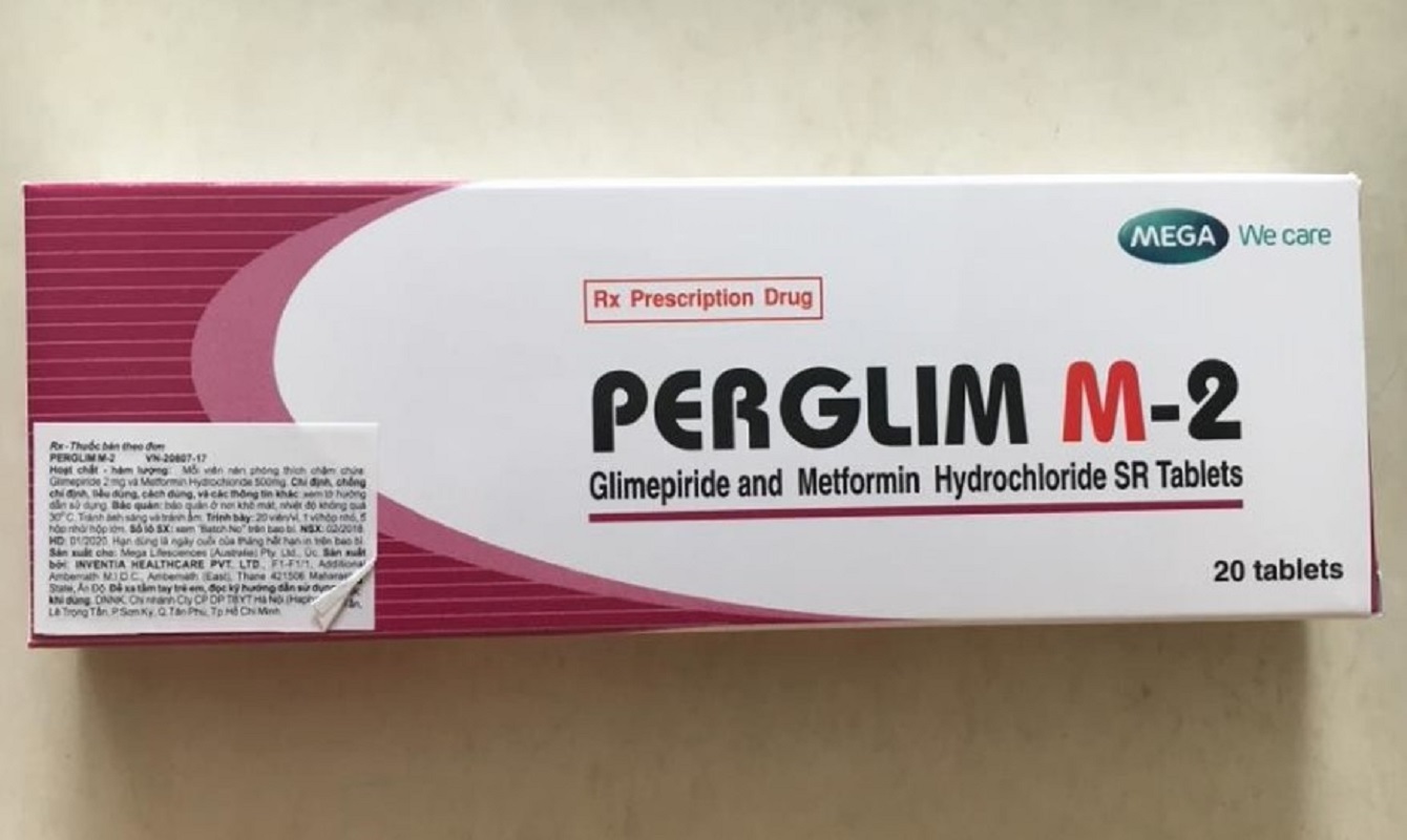 Liều dùng - Cách dùng thuốc tiểu đường Perglim M-2
